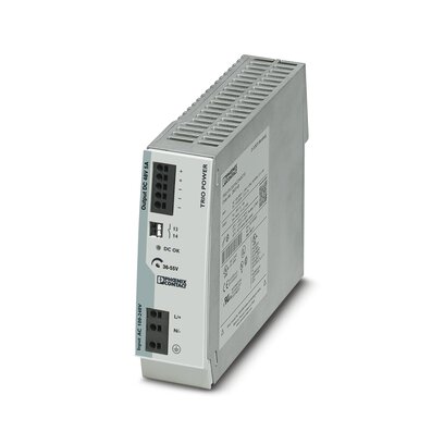 Phoenix Contact Switching Power Supply; TRIO-PS-2G/1AC/48DC/5; 48VDC OUT; 5A; 85-264VAC/99-275VDC IN; Single Phase; DIN Rail Mount; Plastic; Push-In Connection